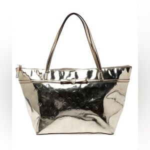 Kate Spade Gold Sophia Camilla Street Shoulder Tote Bag.